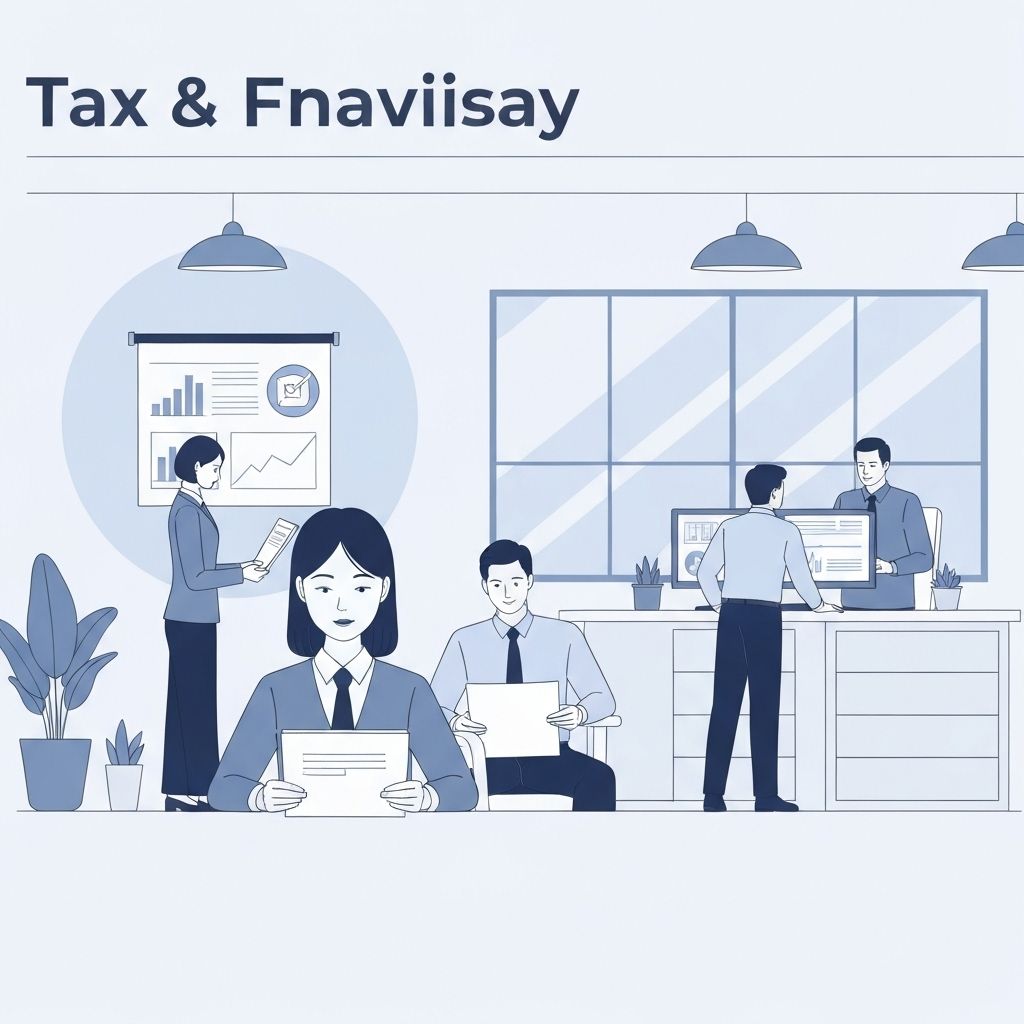 Tax Advisory Services Illustration